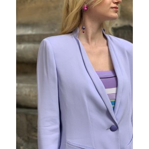 Danita crepe long jacket 2