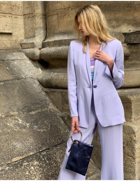 Danita crepe long jacket