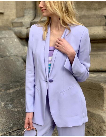 Danita crepe long jacket