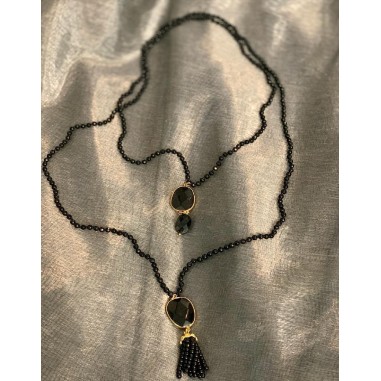 Agate Long Necklace