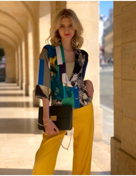 Chemisier imprimé Allegra