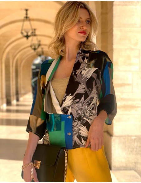 Chemisier imprimé Allegra