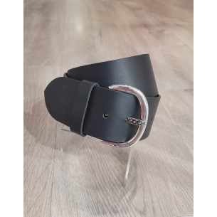 Ceinture haute noir Mery