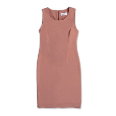 Robe droite en crêpe Maly Robe droite en crêpe Maly