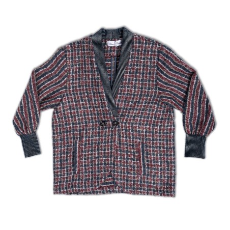 Cardigan en tweed Alix