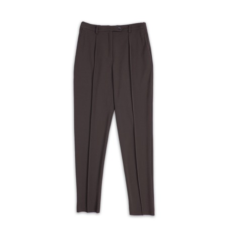 Albana crepe cigarette trousers