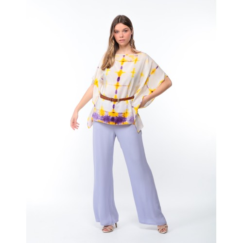 Fluid tunic printed tie and dye Fabienne Fluid tunic printed tie and dye Fabienne
