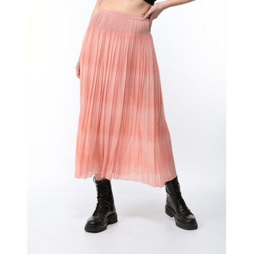 Rosalba long pink skirt