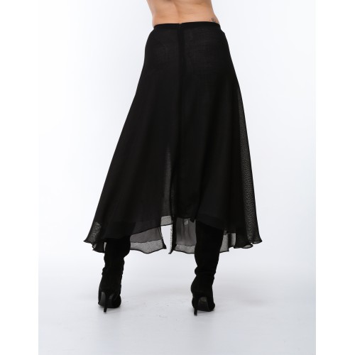 Long fluid skirt Eve