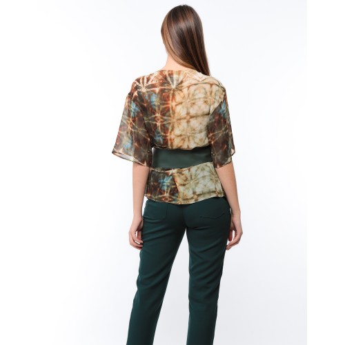 Sibylle printed muslin tunic