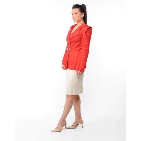 Veste à basque Brigitte