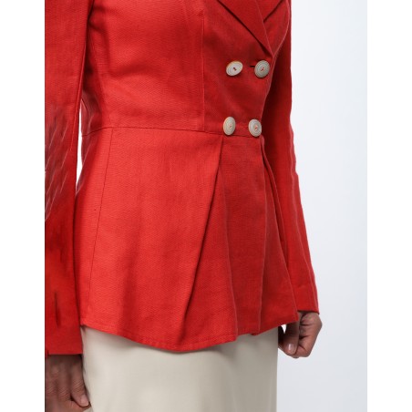 Veste à basque Brigitte