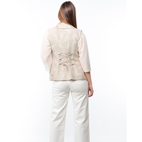 Sleeveless jacket Priscilla