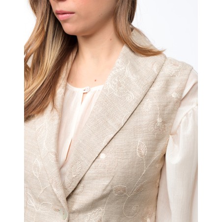 Sleeveless jacket Priscilla