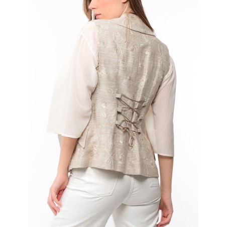 Sleeveless jacket Priscilla