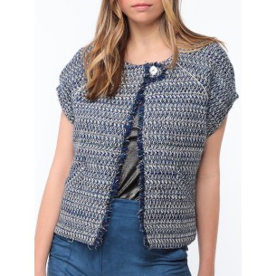 Giselle short sleeve jacket
