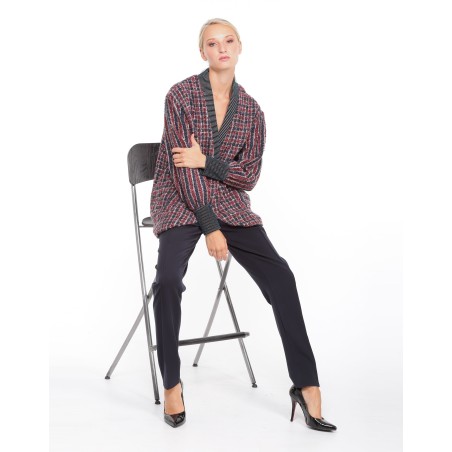 Cardigan en tweed Alix