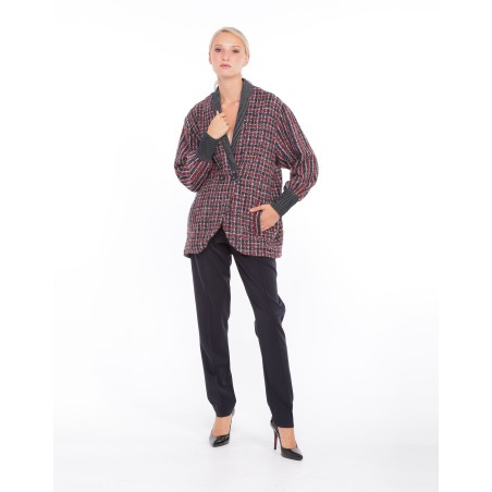 Cardigan en tweed Alix