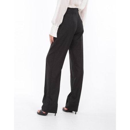 Pantalon taille haute Eléonore