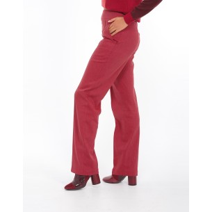 Pantalon taille haute Eléonore 2