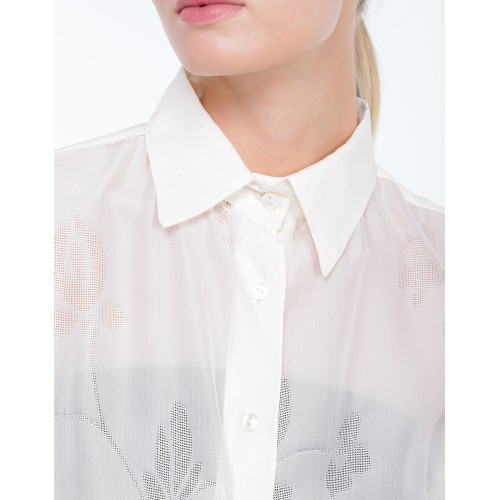 Carla white silk blouse Carla white silk blouse