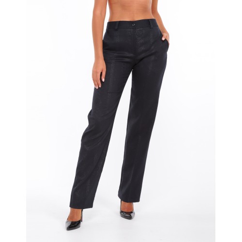 Eleonore blue straight pants