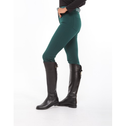 Jean ajusté vert canard Jane Jean ajusté vert canard Jane