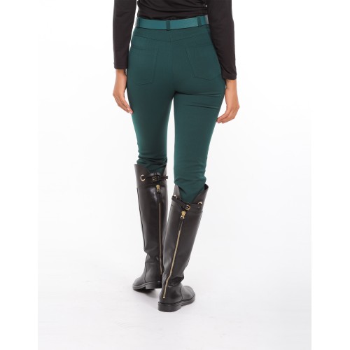 Jean ajusté vert canard Jane Jean ajusté vert canard Jane