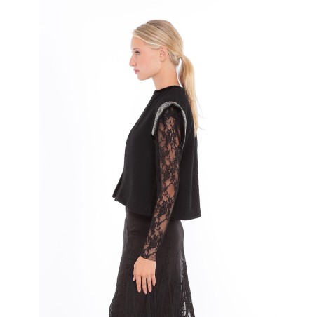 Gilet en laine noir King