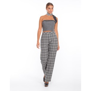Plaid trousers Eléonore 2