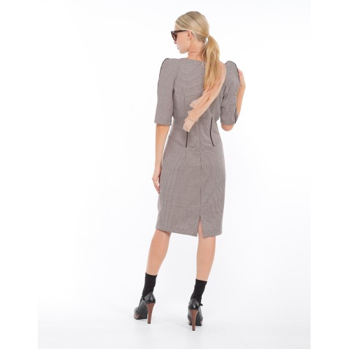 Brown wool dress Marylin Brown wool dress Marylin