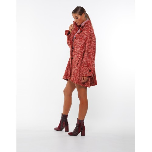 Manteau en tweed Audrey