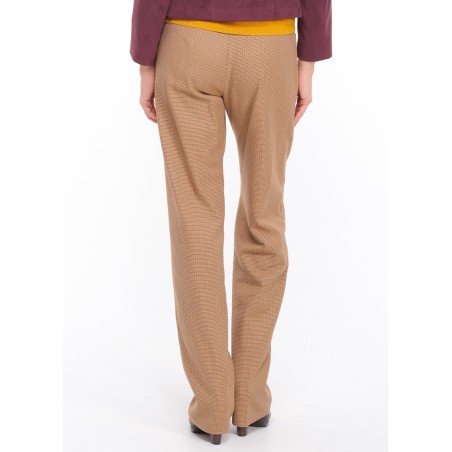 Pantalon beige Éléonore