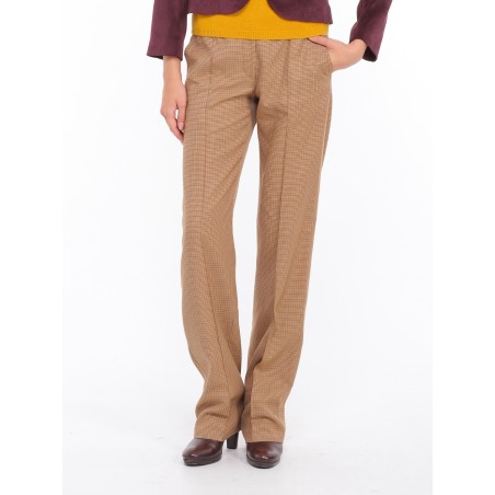 Pantalon beige Éléonore