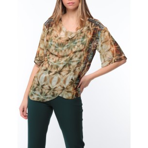 Sibylle printed muslin tunic