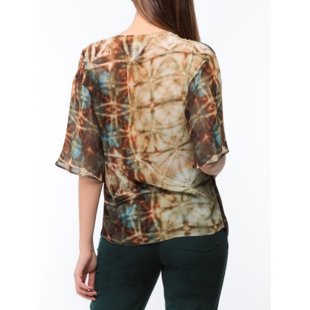 Sibylle printed muslin tunic