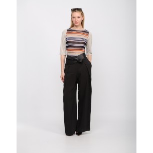 Myriam 3/4 sleeve sailor top 2