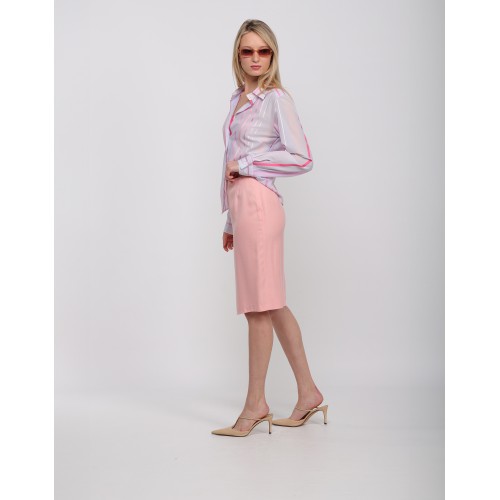 Carla striped cotton blouse Carla striped cotton blouse