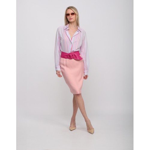 Carla striped cotton blouse Carla striped cotton blouse