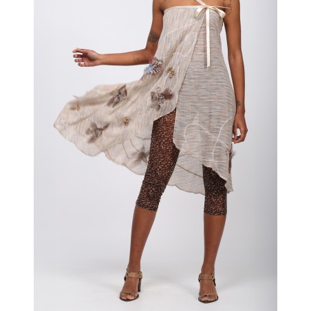 Jupe/robe brodée Flora