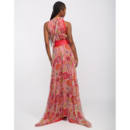 Robe longue à traîne Rossella