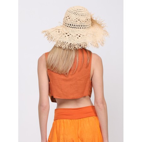 Ernesta embroidered vest