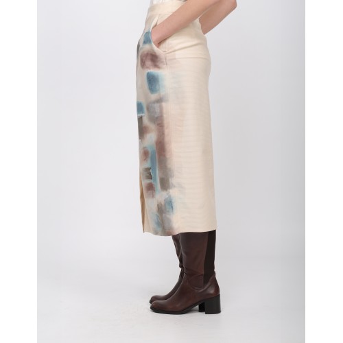 Giusy painted maxi skirt Giusy painted maxi skirt