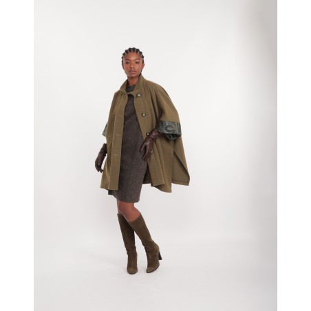 Michelle Brown Tweed Shift Dress