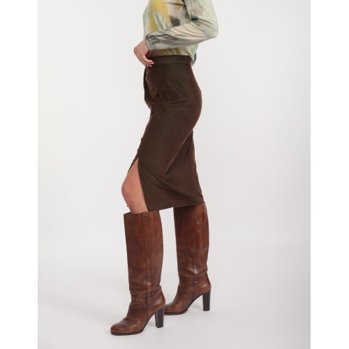 Cloé velvet skirt Cloé velvet skirt