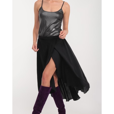 Jupe portefeuille Rosine