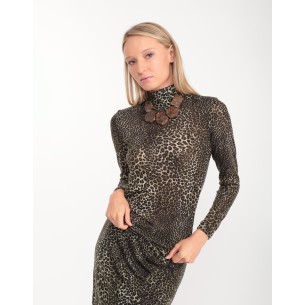 Sophie's leopard jersey top 2