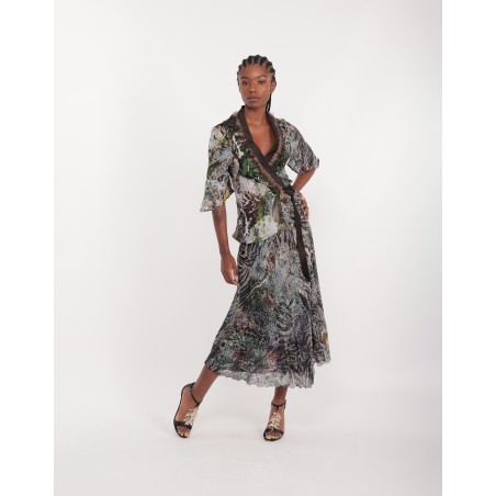 Ensemble en soie Flavie