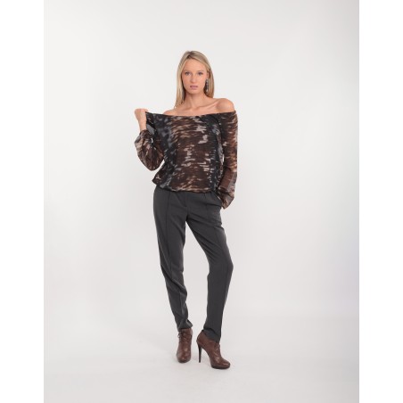 Marbled blouse Léandra