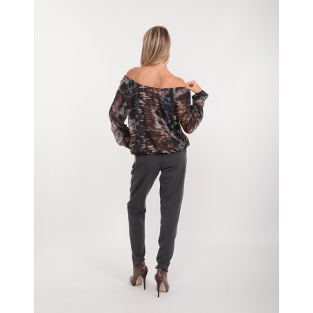 Marbled blouse Léandra